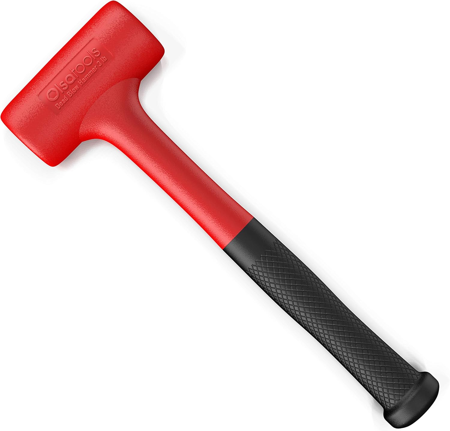 Olsa Tools 3 lb Dead Blow Hammer NonMarring Polyurethane Head