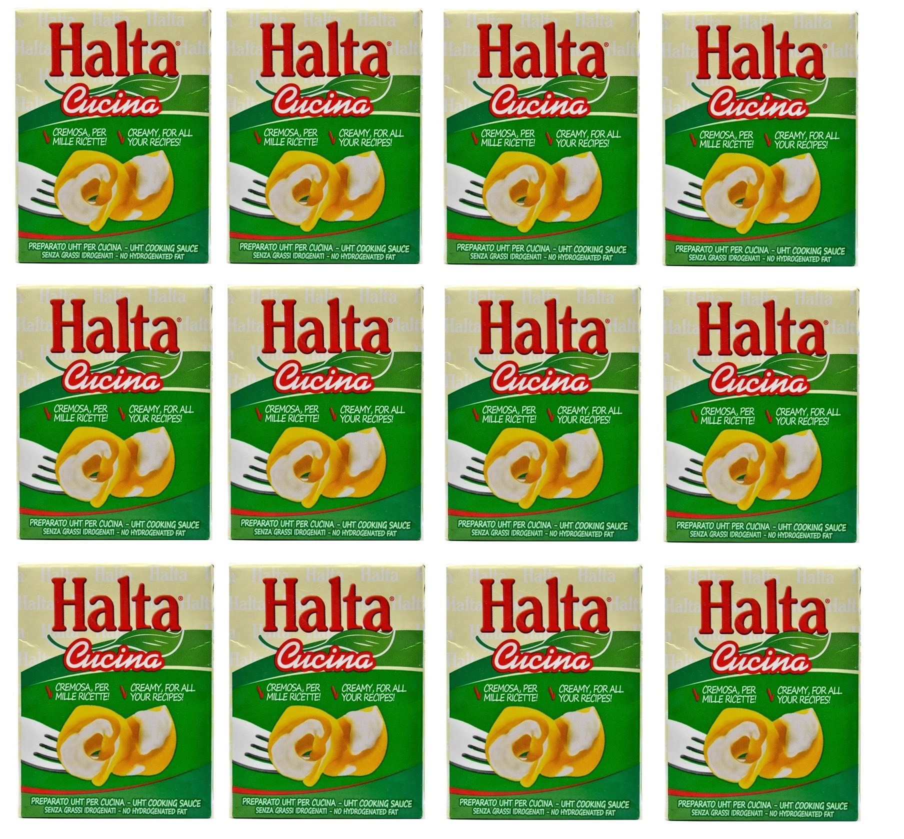 Halta Cucina Preparato Alimentare UHT 200 ml cremosa para cocina pasta salsas pizza