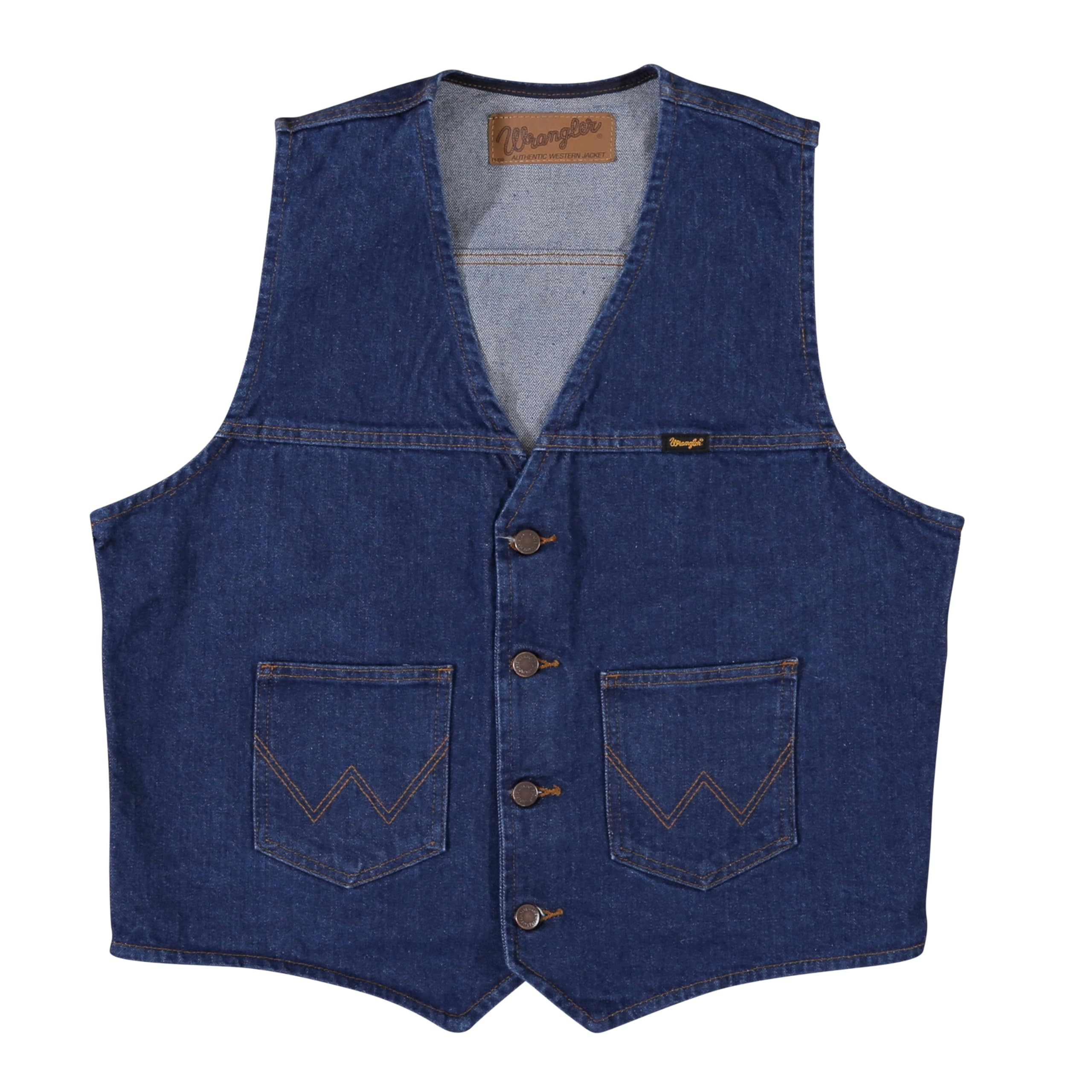 Men's Unlined Denim Vest VEST (pack of 1)