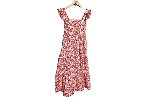 Elegant Hand Block Printed Dress, Exuding Comfort and Style