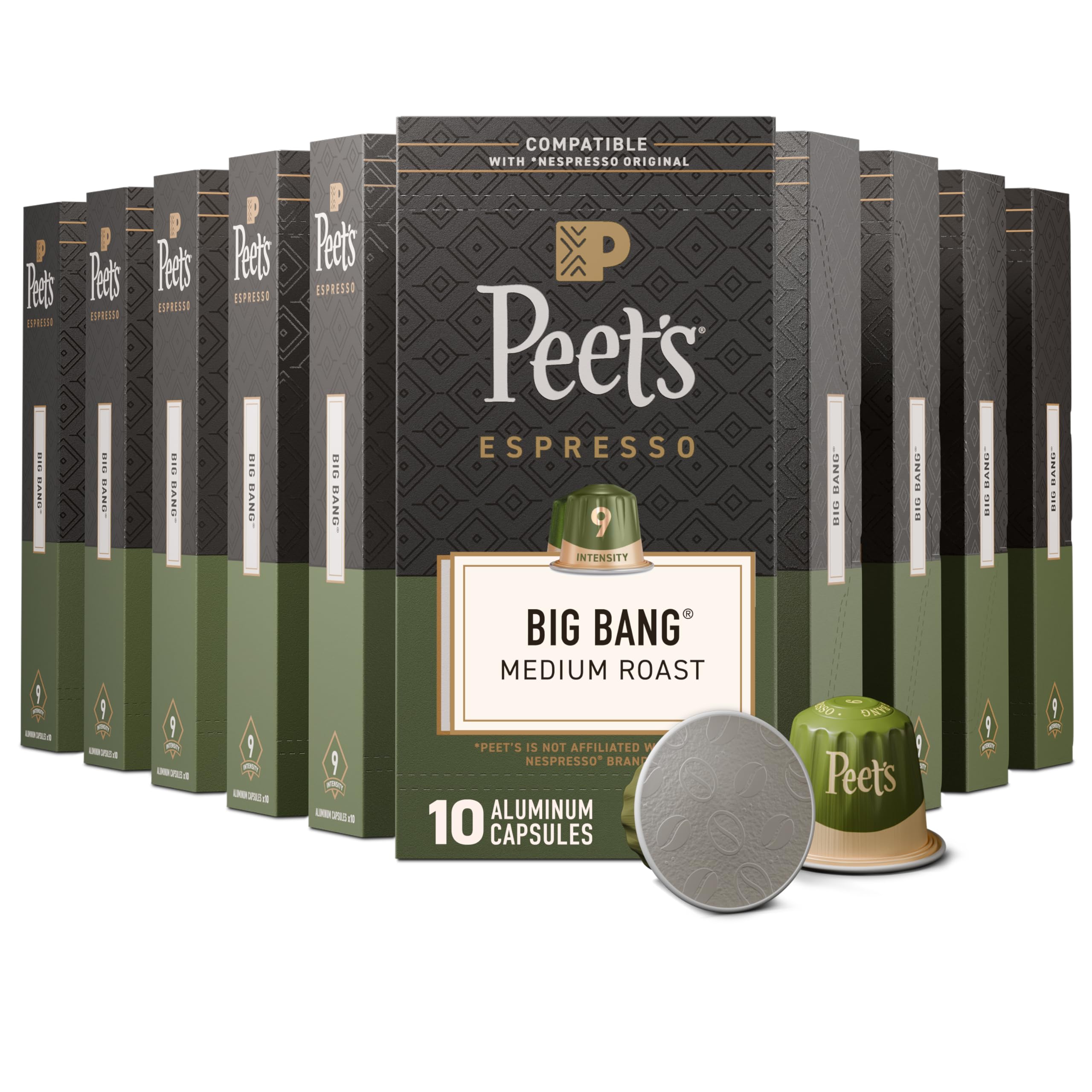 Amazon.com : Peet's Coffee, Medium Roast Espresso Capsules