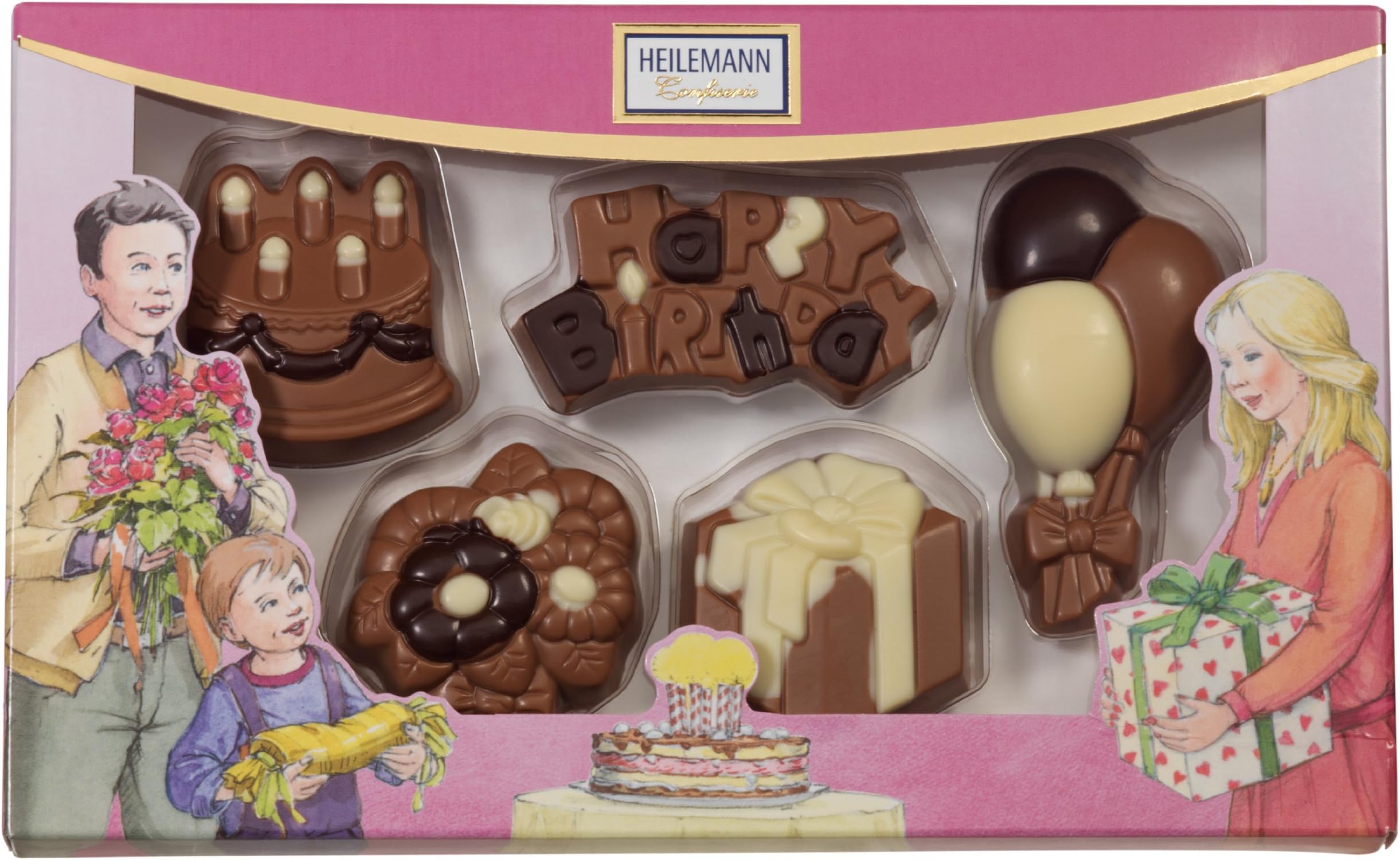 Heilemann Birthday Theme Chocolate Present Set