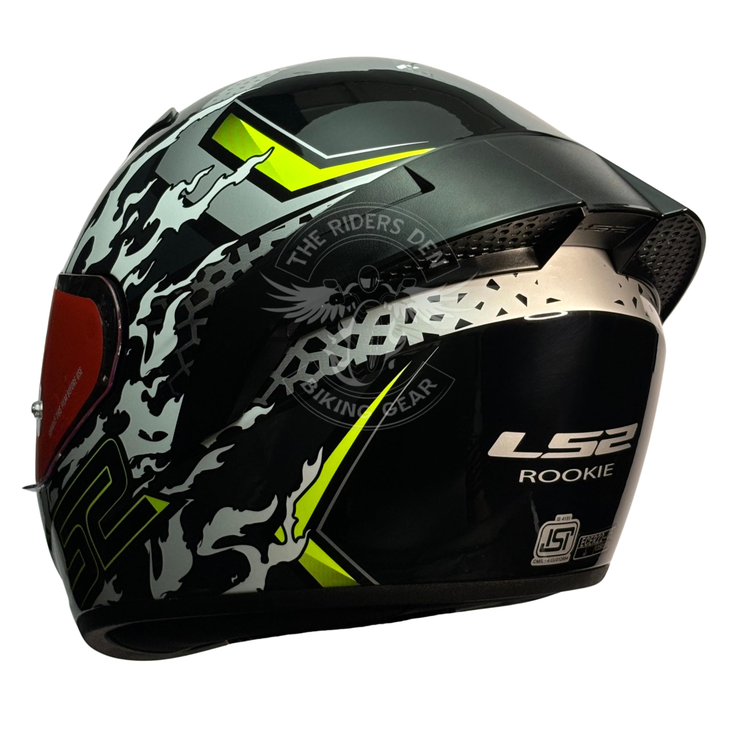 ls2 demon helmet FF352 ROOKIE (Gloss Grey Green) Ls2 Ff353 Ls2 Speed Demon