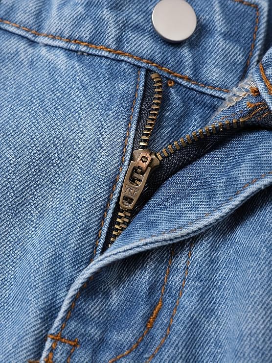 女の子用ジーンズ だぶだぶ ワイドレッグ リップド 高弾性ウエストデニムパンツ Y2k ボーイフレンド スケーター ストリートウェア キュート ズボン 7-14歳