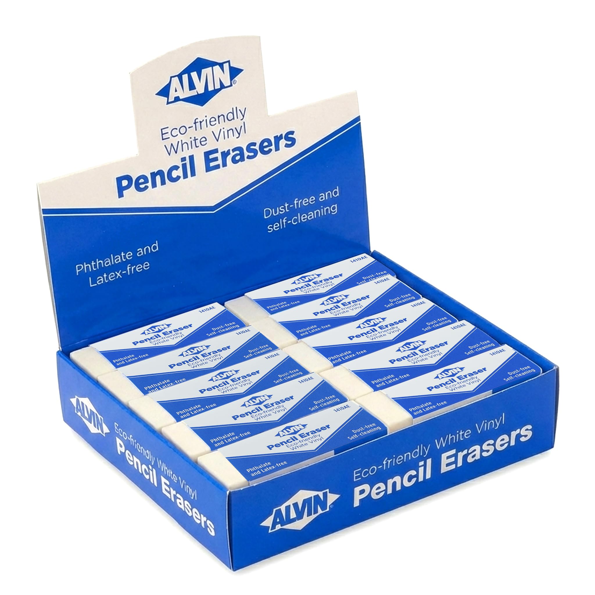 ALVIN White Vinyl Eraser