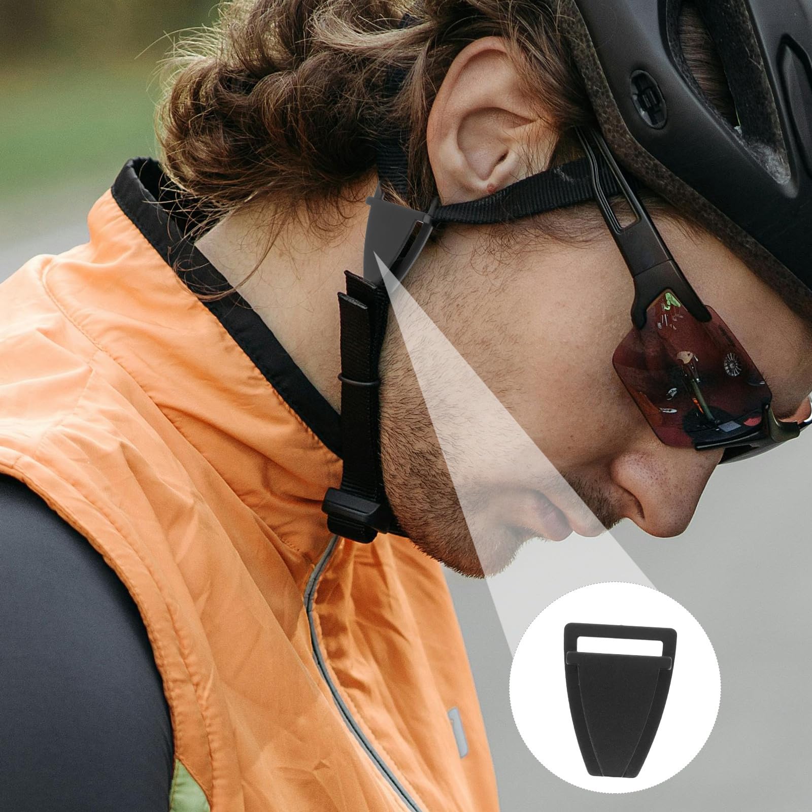 fahrradhelm gurtband kaufen FUOYLOO 20 Stück Helm Verschluss Ersatzteil Kunststoff Dreieck Schnalle Schnalle für Installieren Langlebig und Sicher für Helm Reparatur Zubehör Baumarkt Pixar SuperV Frame Size:M 43cm Univega Gran Tech E-Bike