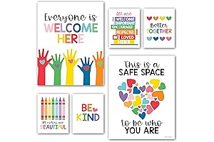 Inspiring Diversity Posters for a Welcoming Elementary Classroom