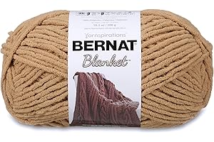 Bernat Blanket Yarn, Sand: A Cozy, Plush Essential for Comfort and Warmth