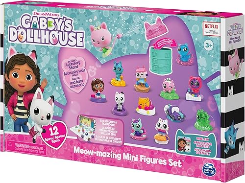Miniatura 9 de Gabby's Dollhouse, Meow-Mazing - Mini figuras (exclusivo de Amazon), juguetes para niños a partir de 3 años