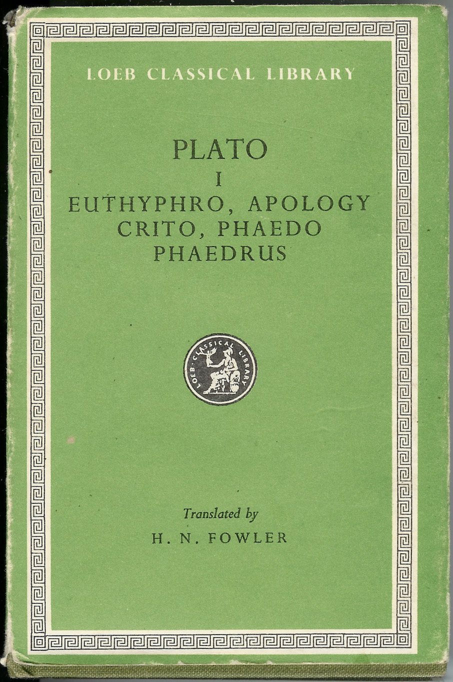 Buy Euthyphro (Loeb Classical Library) — BookShops.in