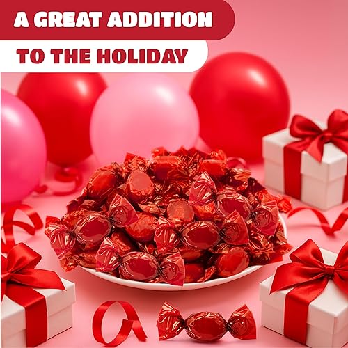 Miniatura 7 de Caramelo duro sabor canela – Paquete a granel de 2 libras (alrededor de 180 unidades) – Dulces antiguos envueltos individualmente