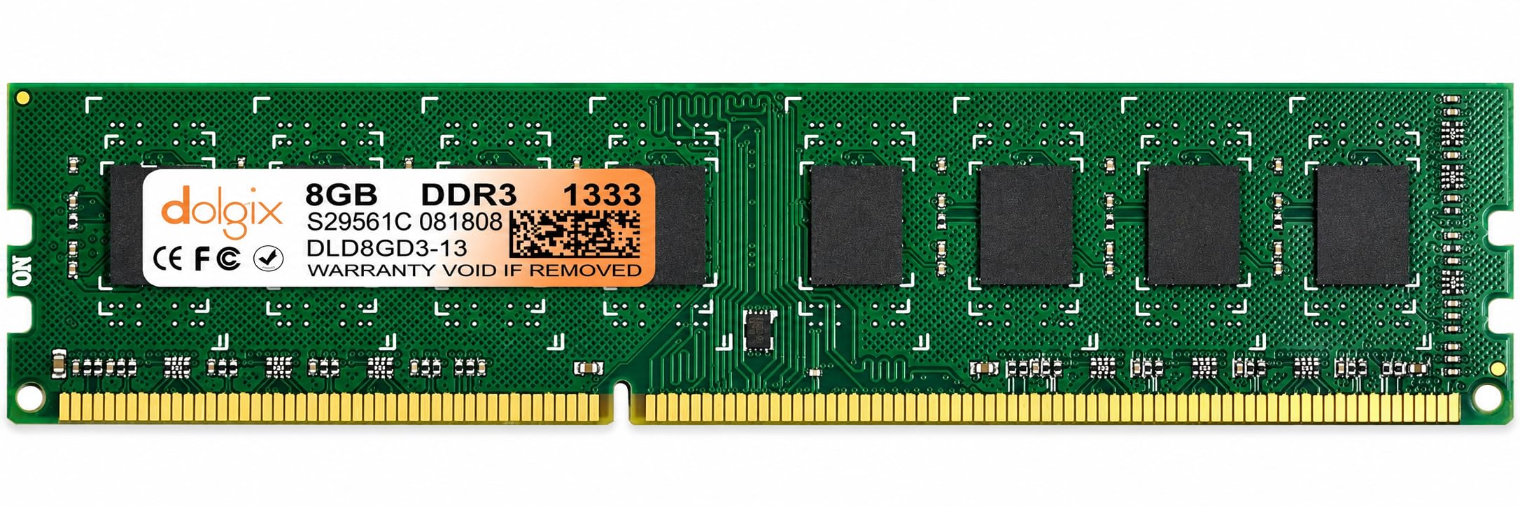 Amazon.in: Buy Dolgix® 8GB DDR3 1333MHz RAM | Desktop RAM|CL-9