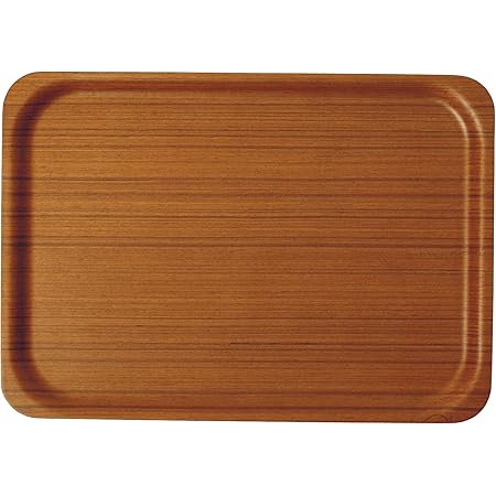 Amazon Co Jp Saito Wood トレイ 長方形 チークグレイン ホーム キッチン