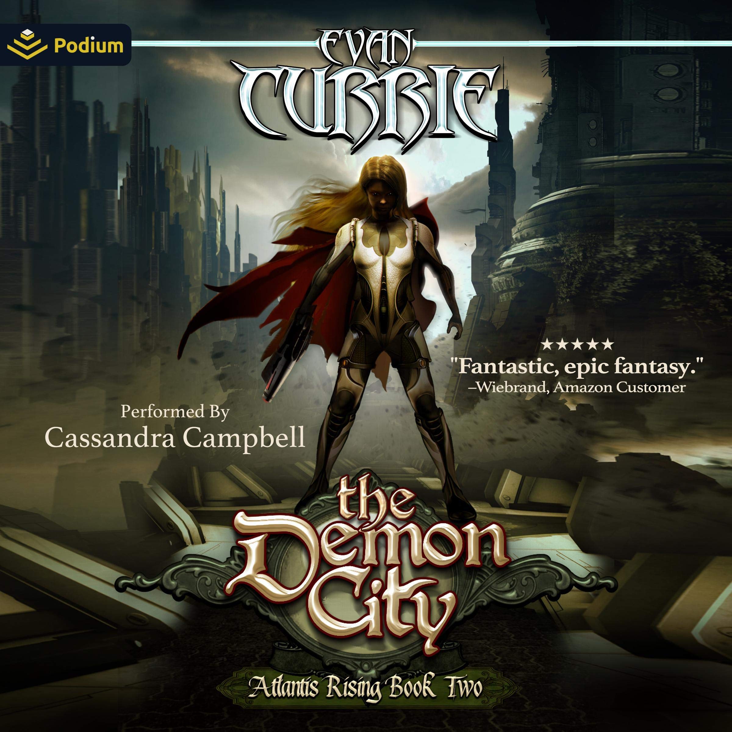 Cover art for The Demon City