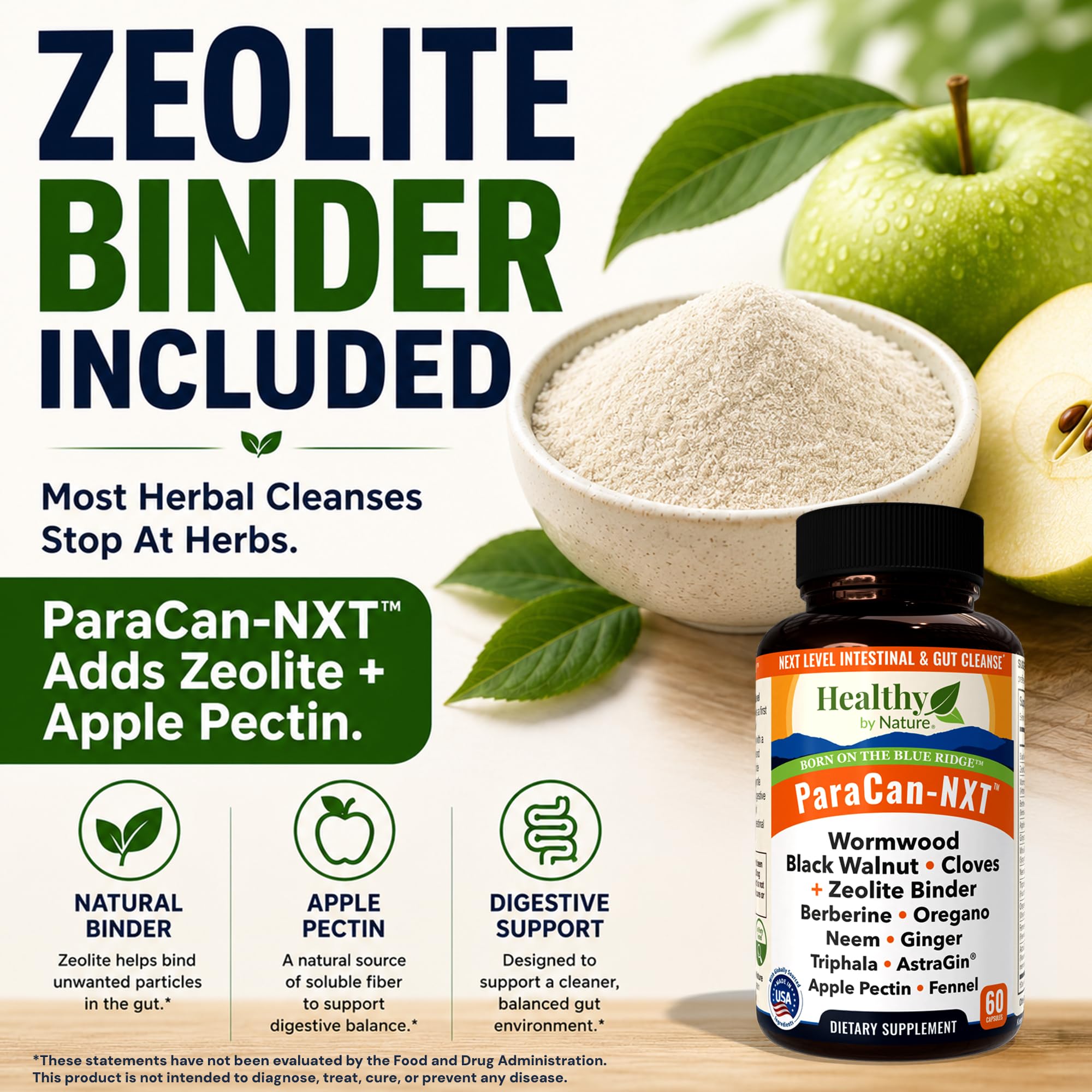 ParaCan-NXT 12-in-1 Intestinal Cleanse for Adult Humans with Zeolite Binder — Amazon image 4