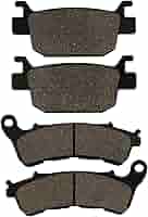 Pastiglie Freno AHL Per Honda SH 125/150/300 | Set 2 Paia Anteriore+Posteriore, Organiche - Foto 2