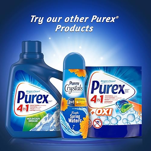 Miniatura 7 de Purex Crystals In-Wash Fragancia y potenciador de aroma aguas frescas de manantial 39 onzas