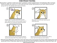 Vista 4 de Violet Pet - Limpiador de oídos para mascotas, 8 onzas, proporciona alivio inmediato de picazón, irritación, inflamación y olor. Termina el ciclo