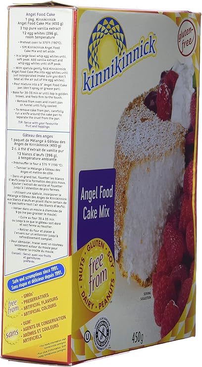 Kinnikinnick Angel Food Mix 450 Gram Amazon Ca Grocery Gourmet Food