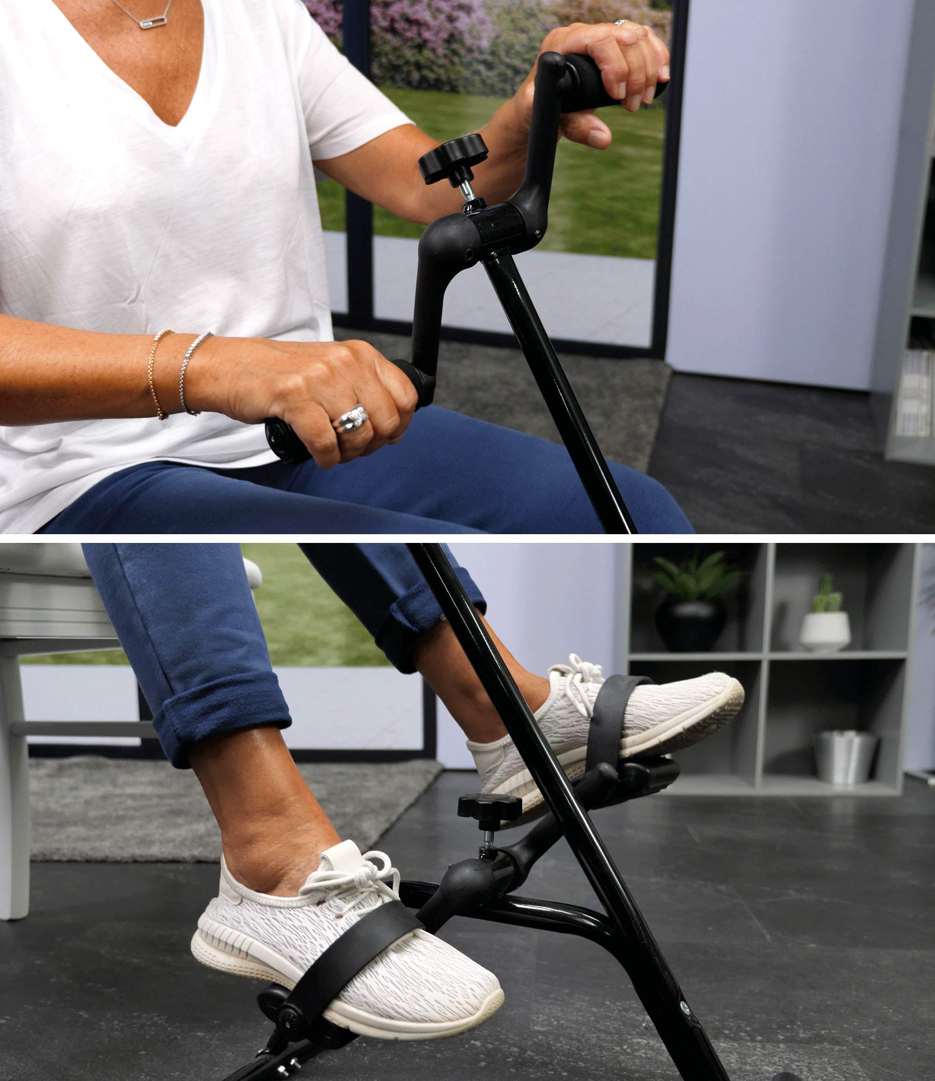Pédalier Acier Jambes et Bras