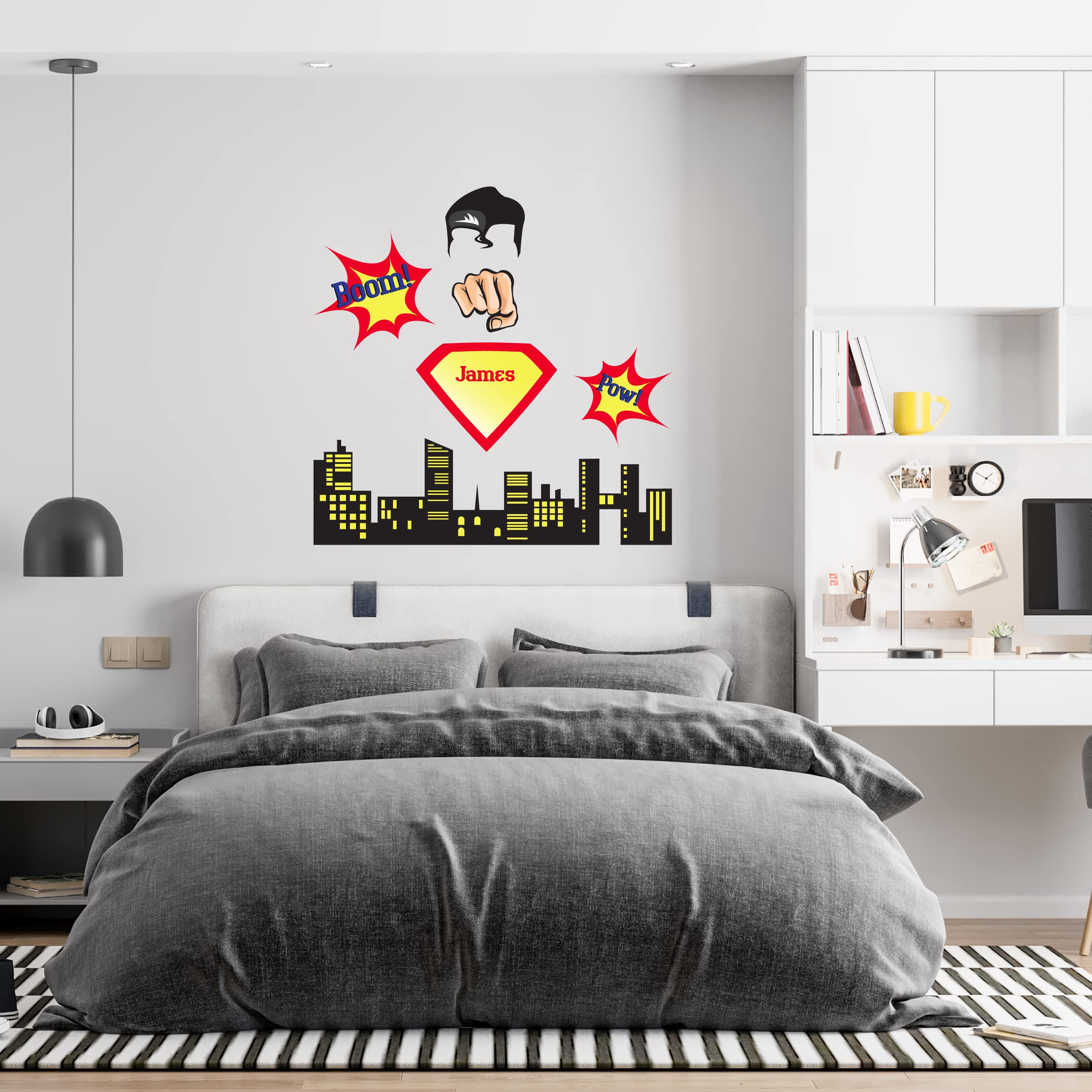 Comic Book Baby Room