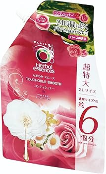 ハーバルエッセンス なめらかスムース　コンディショナー　2L × 2個セット Amazon.co.jp: 【大容量】ハーバルエッセンス コンディショナー