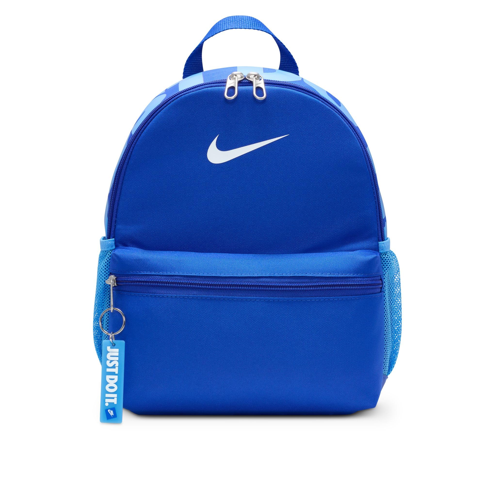 Nike Kids Y NK BRSLA JDI MINI BKPK Backpack, Game Royal/University Blue/Whi, One Size