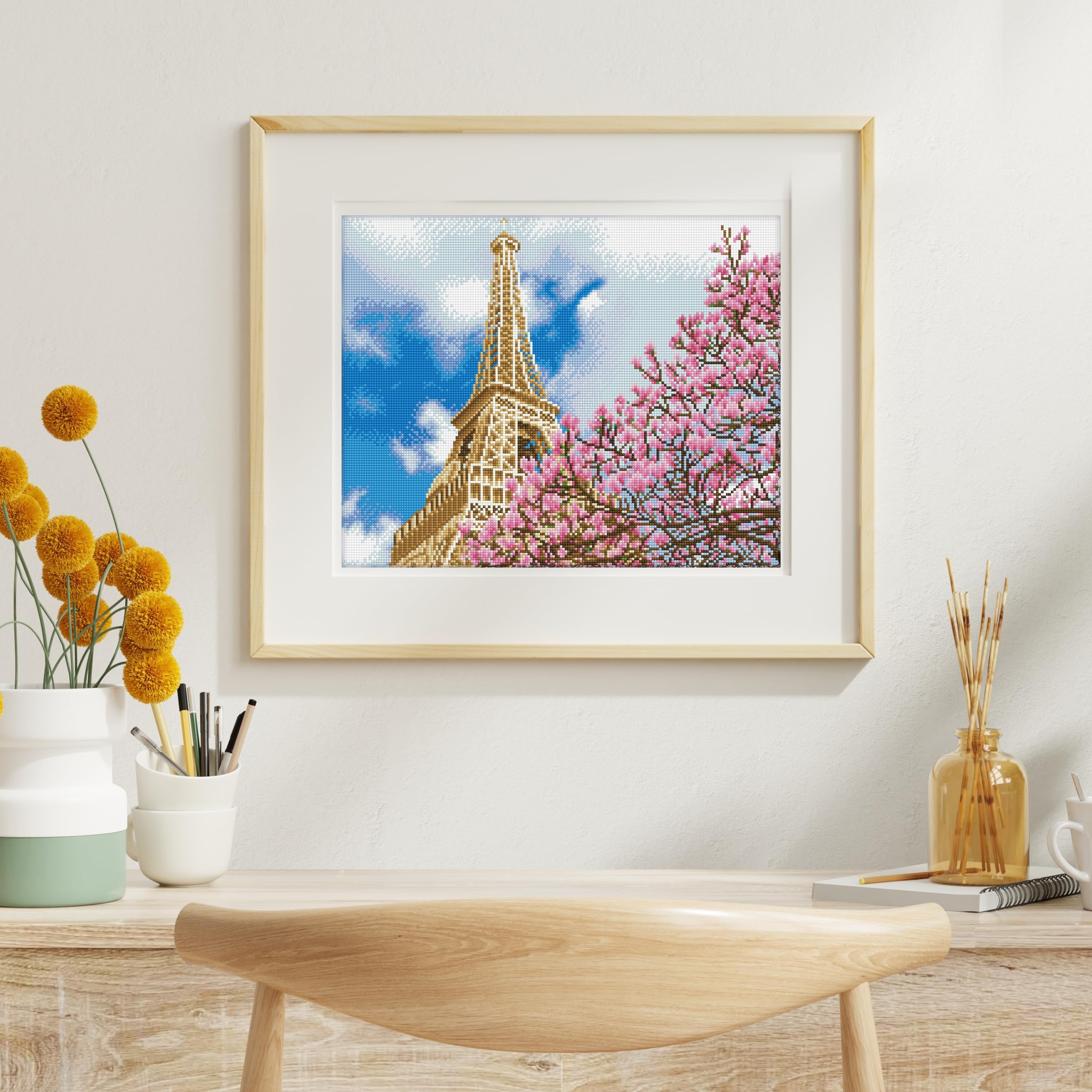 DIAMOND DOTZ Painting Kit, Intermediate, DD10, La Tour Eiffel, 40 x 50cm - Image 3