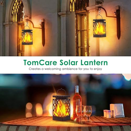 Miniatura 5 de TomCare Linterna solar parpadeante con luces solares para caminos
