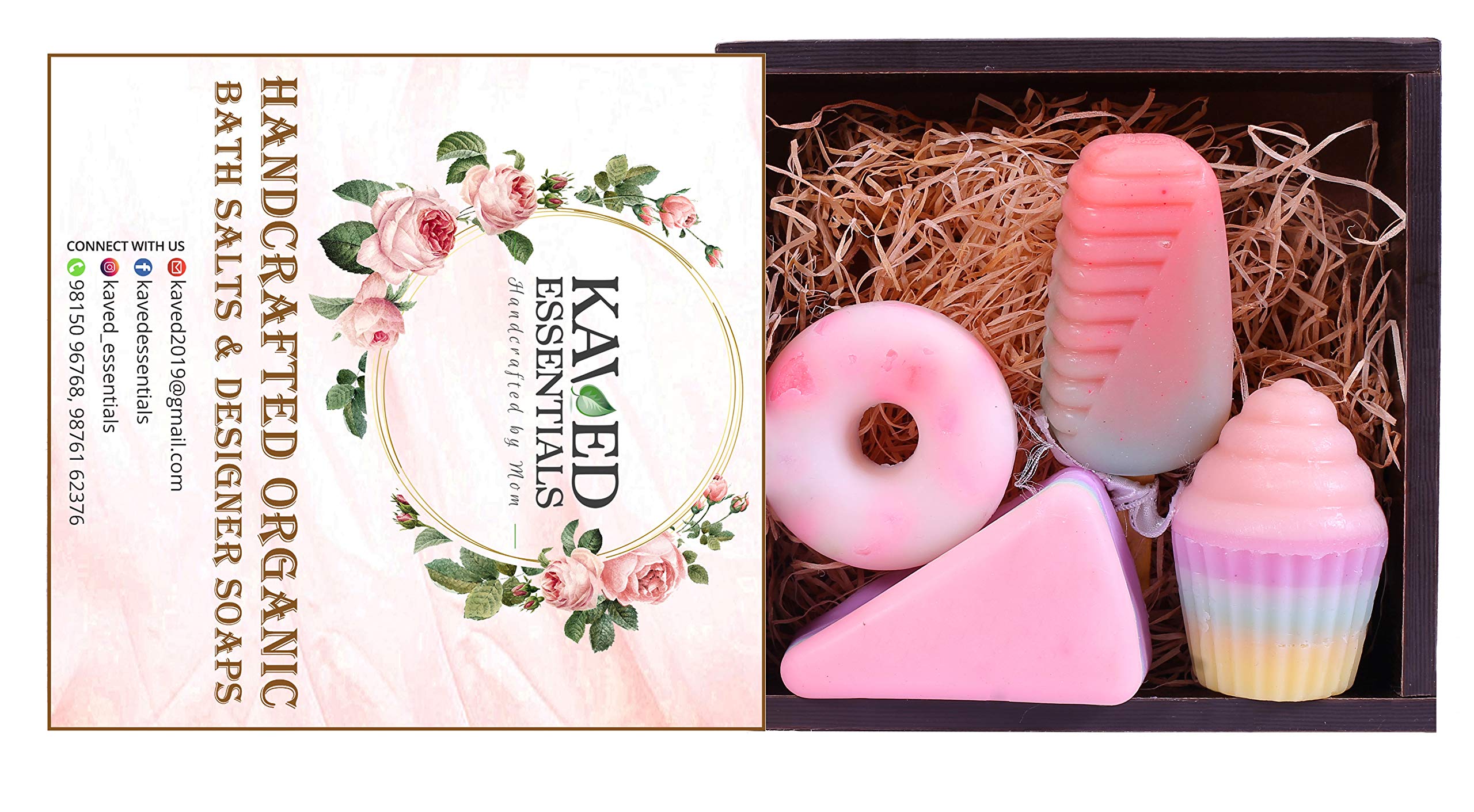 Kaved EssentialsHANDMADE KIDS DESIGNER SOAP COMBO