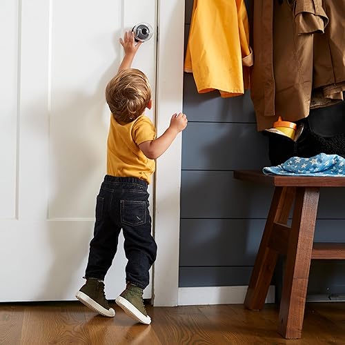 Miniatura 7 de Safety 1st Parent Grip - Juego de 4 fundas para pomos de puerta color gris carbón talla única