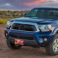 Vista 5 de NCAA etiqueta de metal para auto, negro