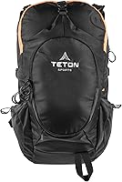 Vista 11 de Mochila Teton Talus 2700; mochila de senderismo ligera para camping, caza, viajes y deportes al aire libre; incluye poncho que te cubre a ti y a tu