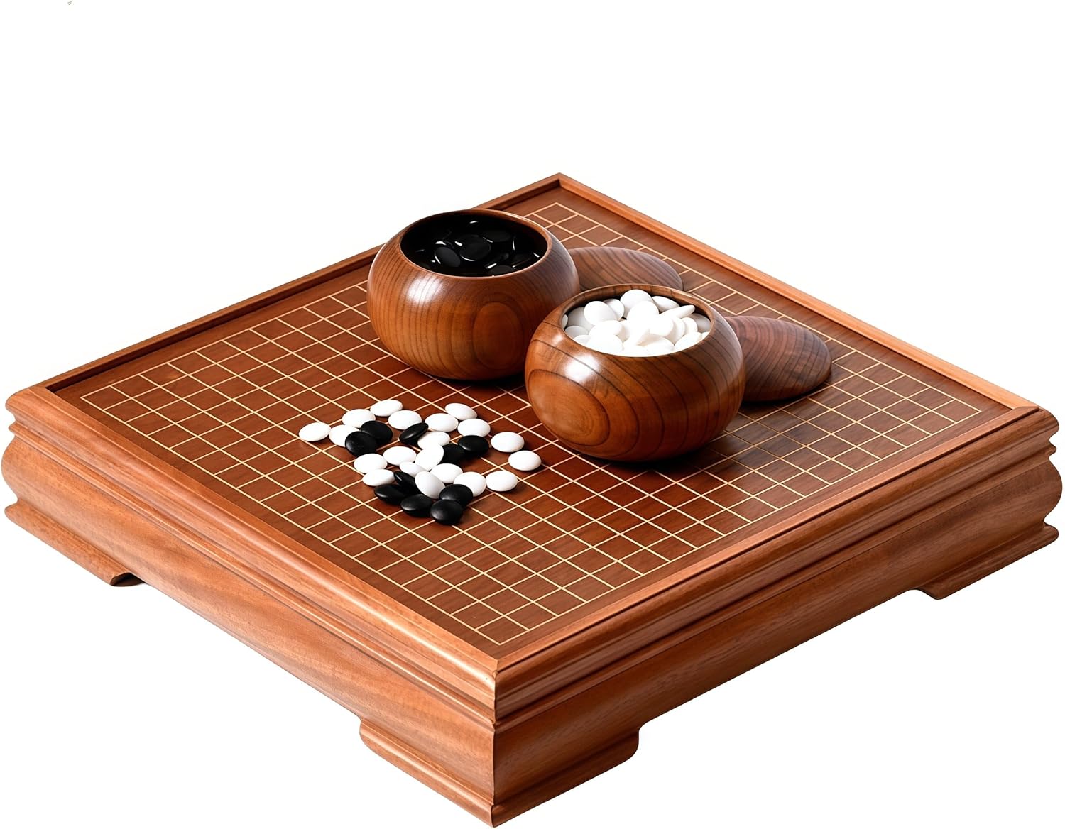 Top Natural Crystal Jade Go Board Game Set, Go Game - Weiqi, Wei Qi, Chinese Decor & Gifts, Chinese New Year Decor