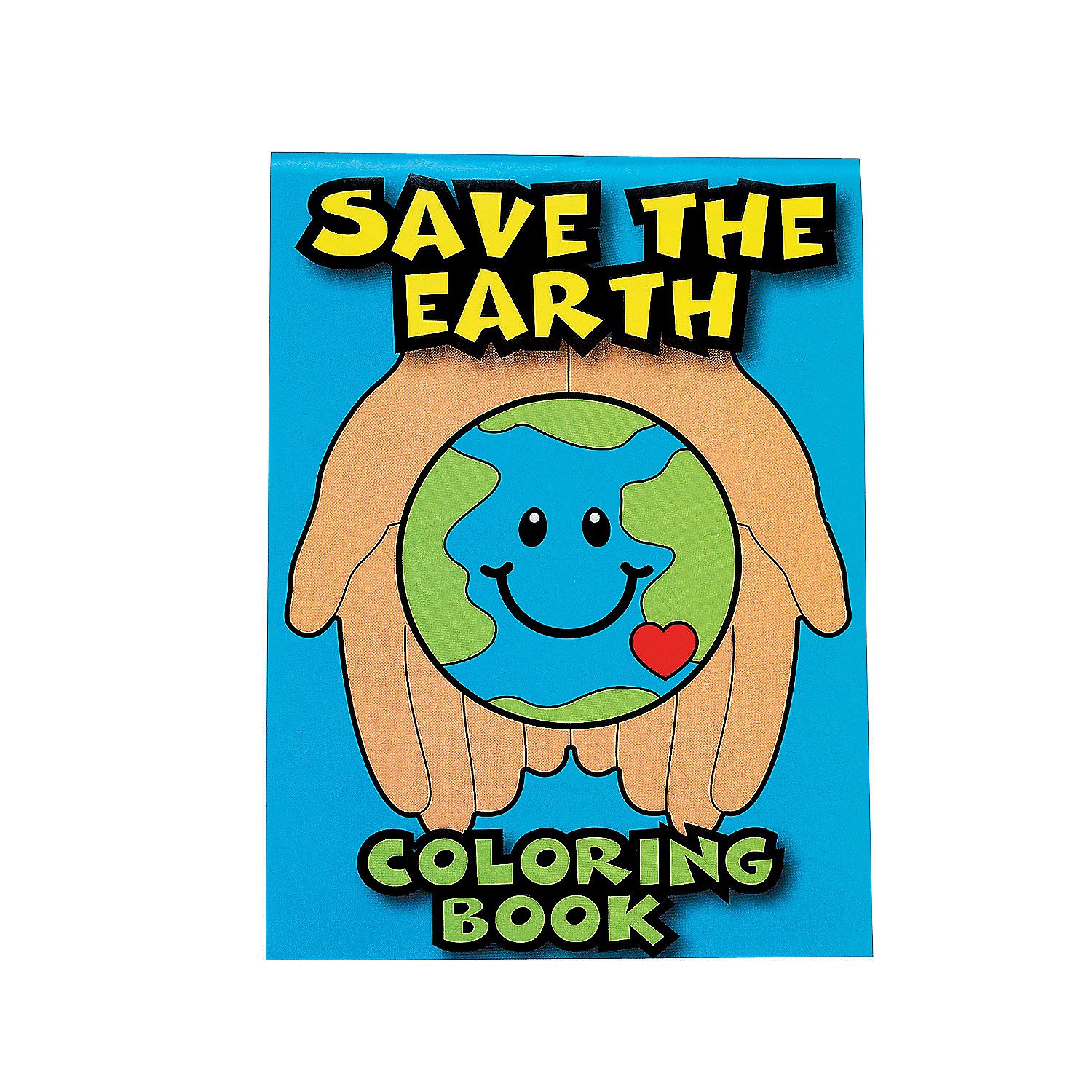 Save The Earth Coloring and Sticker Books - Bulk set of 24 books, each has 55 stickers - Earth Day and Classroom Supplies for Kids