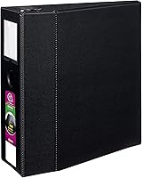 Vista 9 de Carpeta Avery resistente con anillos, Negro 4 pulgadas