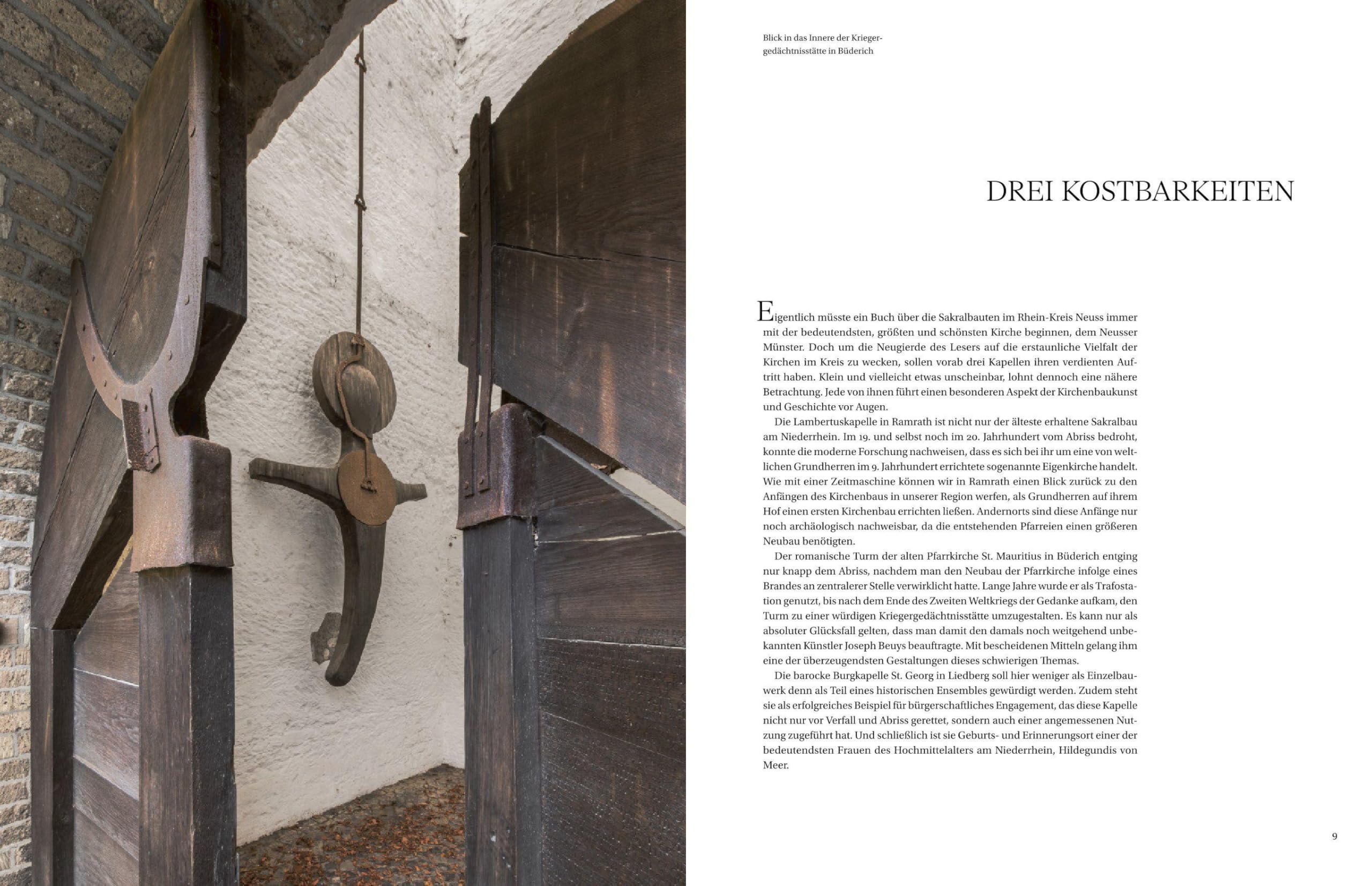 Pracht und Purismus: Die schönsten Kirchen, Klöster und Kapellen im Rhein-Kreis Neuss. 25 unterschätzte Kulturdenkmäler, von romanischen Kirchen bis hin zu modernen Kirchenbauten