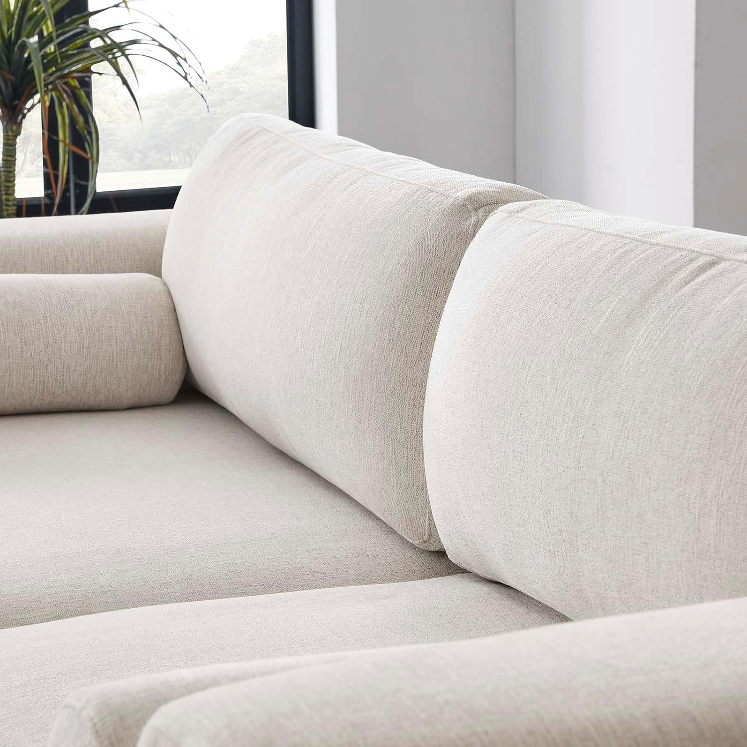 Modway EEI-6377-IVO Visible Fabric Sofa