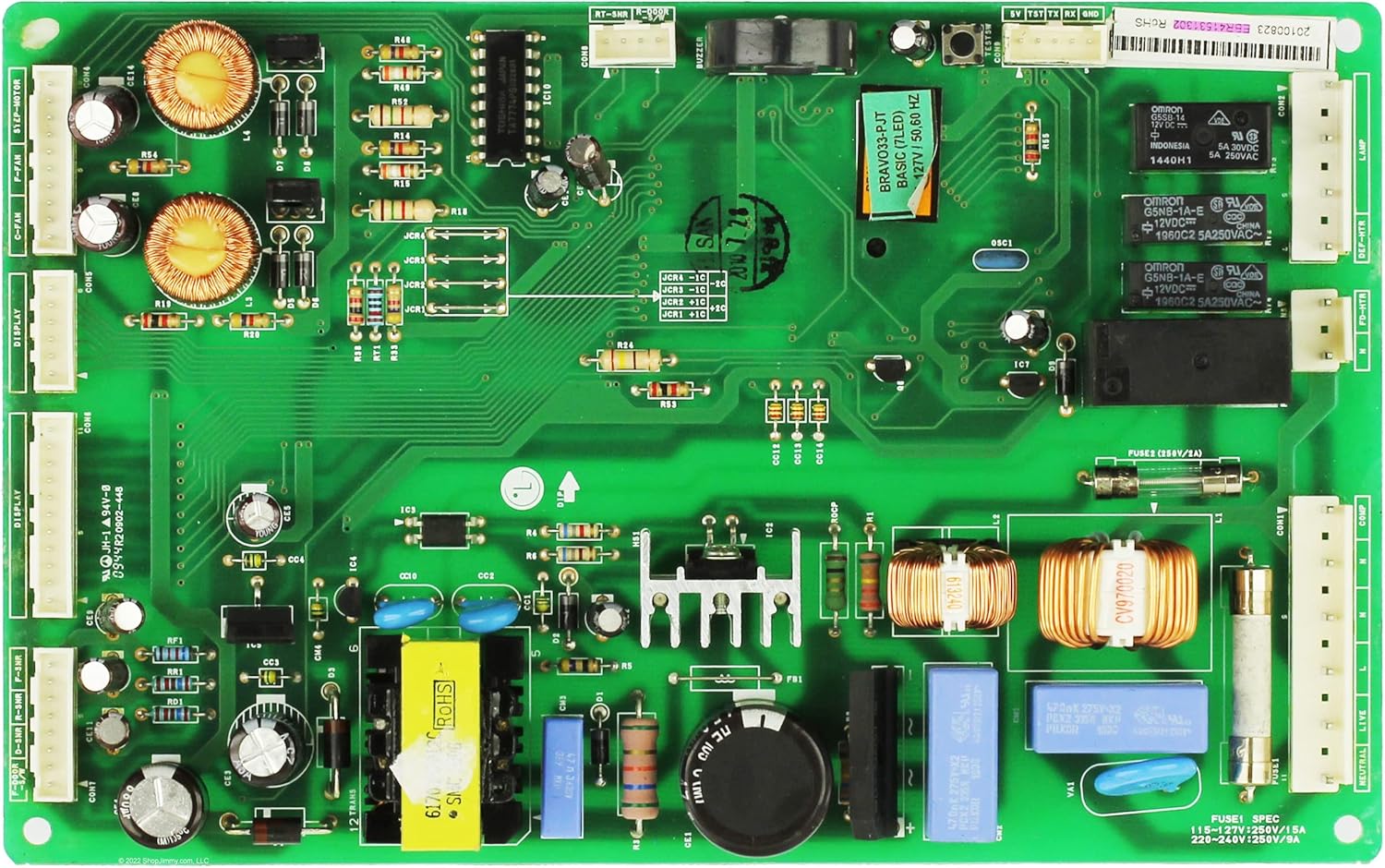 LG Electronics EBR41531302 Refrigerator Main PCB Assembly