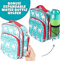 Vista 3 de Lonchera Bentology - Bolsa de almuerzo, hermética, caja bento, para niños