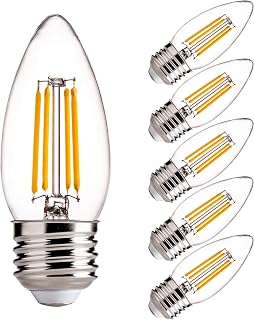 Avior E27 Bulb, E26 Screw Type 3 Lighting Modes Bulb for Hanging Light and Wall Lights (Warm White (Pack of 5)) Price In India