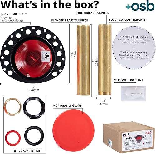 Miniatura 9 de OSB ITD5135 - Tubo de cola de latón y adaptador de PVC