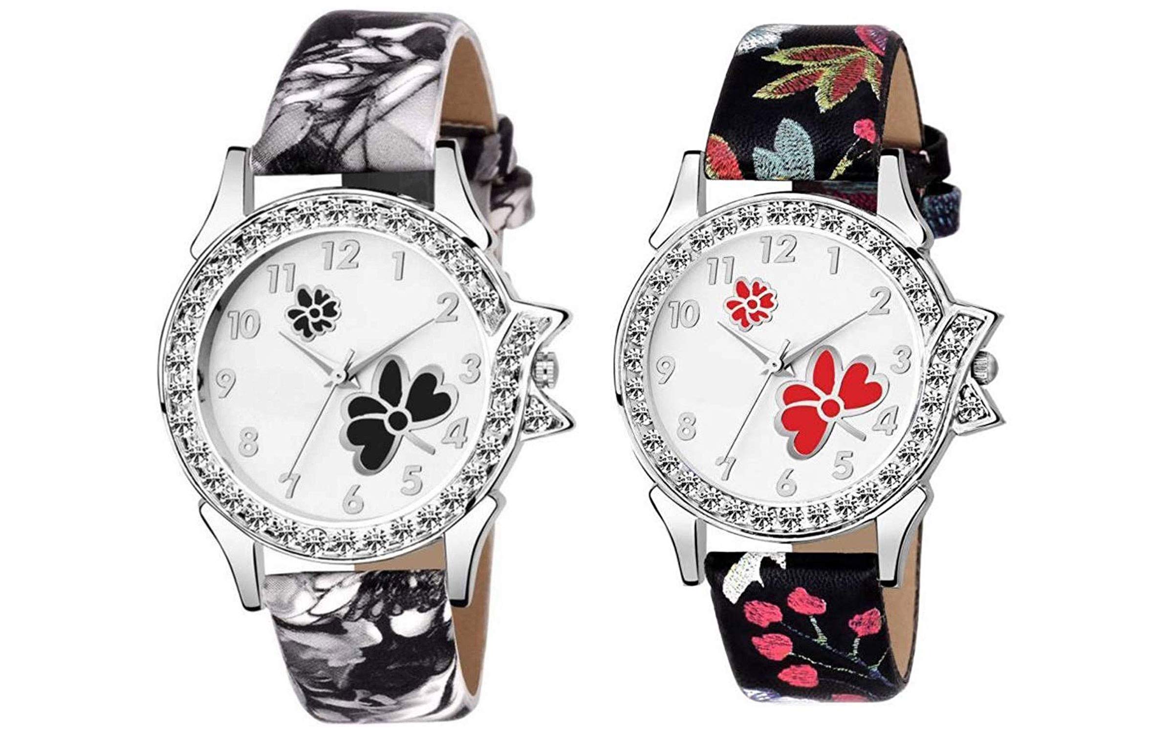 The Shopoholic Analogue Multicolor Dial Womens Combo of 2 Watch-(S-331-332) (B07PZ7KHHV) Amazon Price History, Amazon Price Tracker