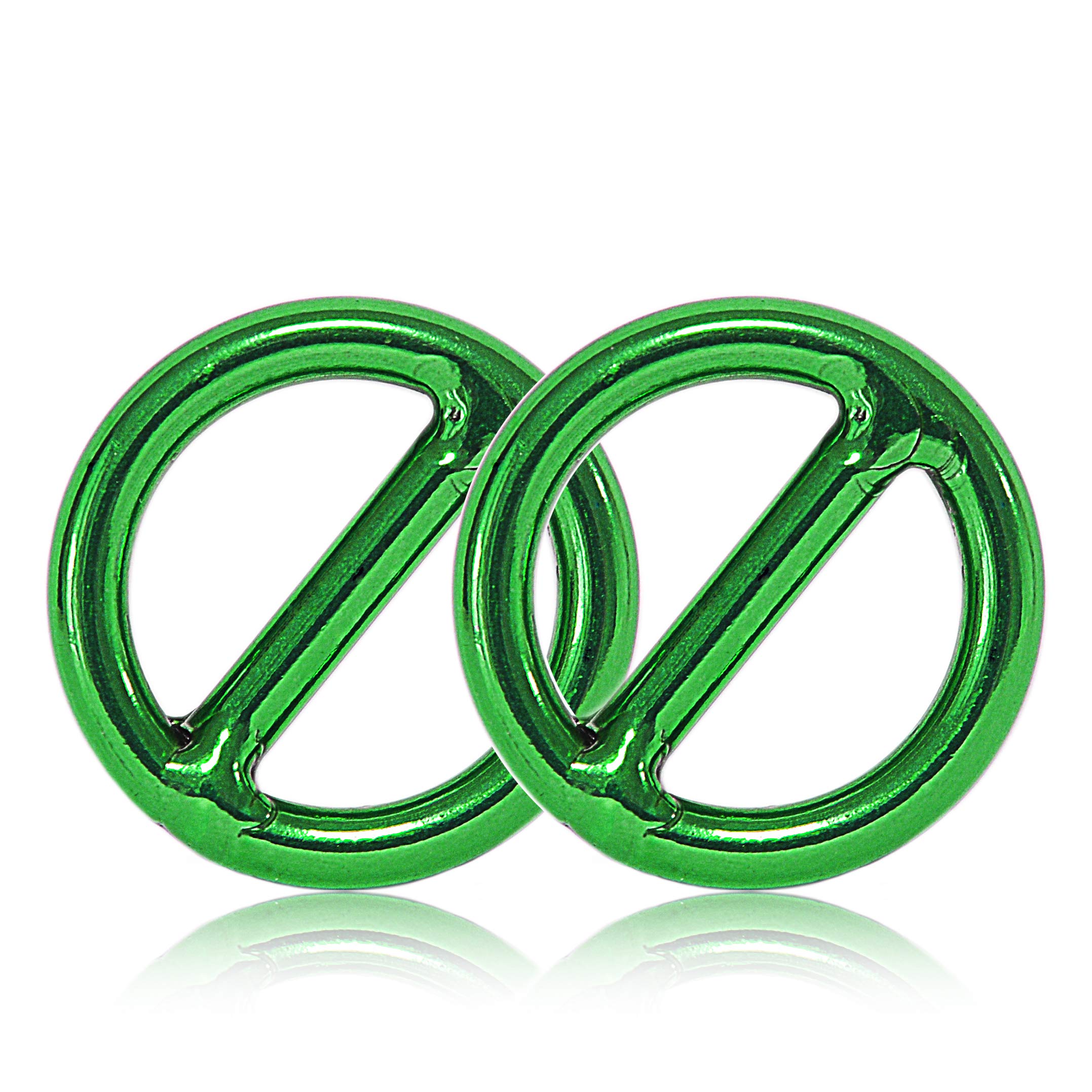 10 Pack Metal O-Ring 1.5" Paracord Survival Keychains - Foto 7