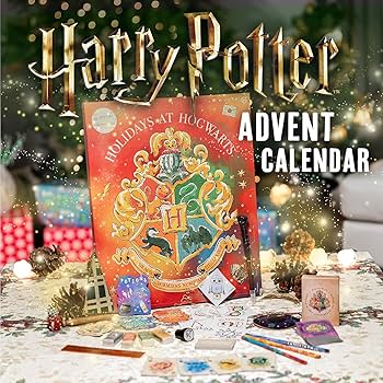 ハリーポッター　クリスマス　ウッドアドベントカレンダー　クリスマス ハリーポッターコラボ商品】アドベントカレンダーが登場。24個の窓から