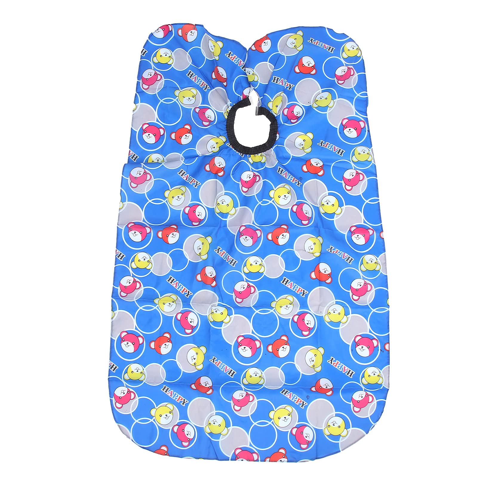 Children Haircut Cape, Lovely Cartoon Washable Waterproof Haircut Cape for Home Use Professional Hair Salon Barber Shop-image-26
