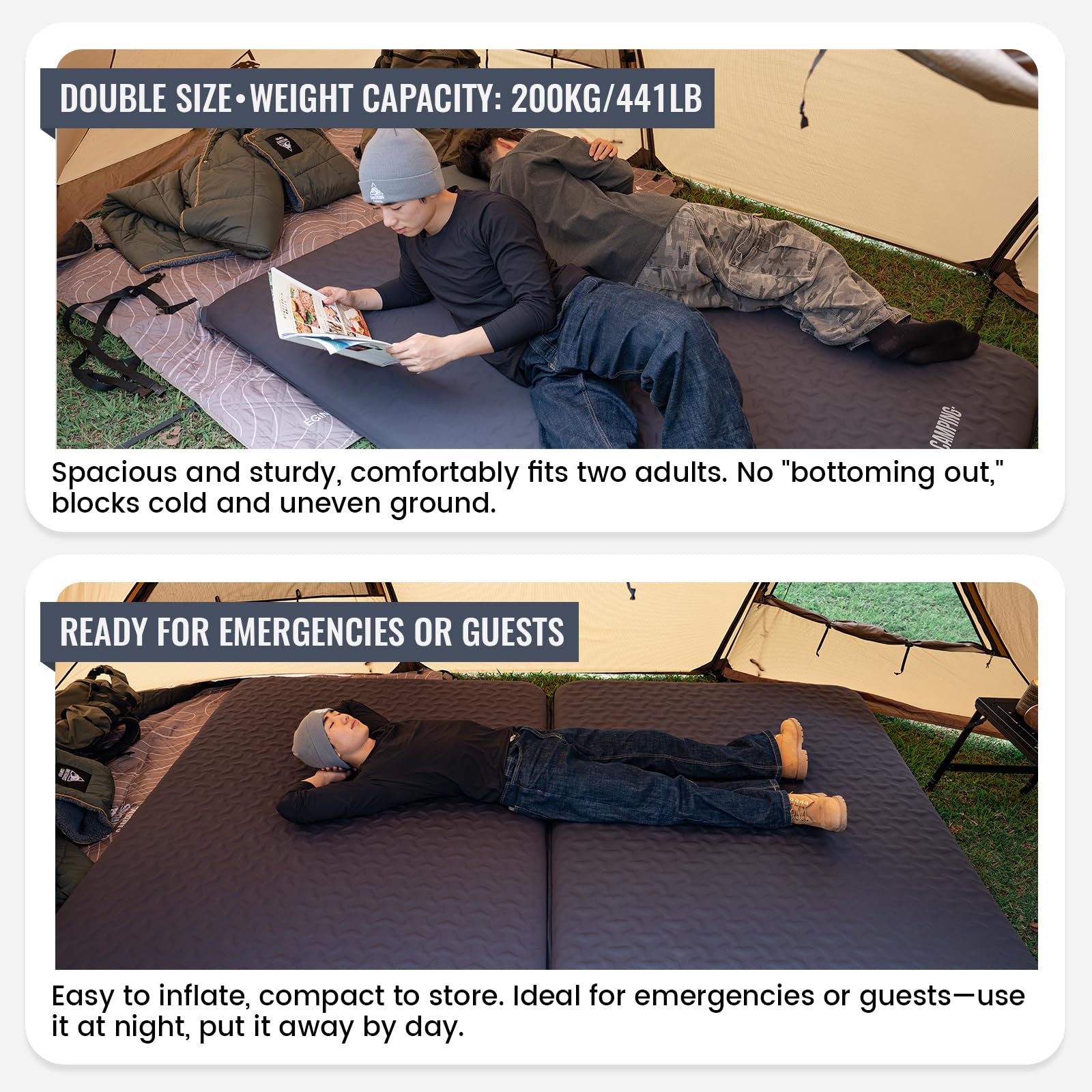 アウトドア寝具 ONETIGRIS DYN MATTRESS Amazon.com : ONETIGRIS CAMPING DYNISLAND AIR Self-Inflating