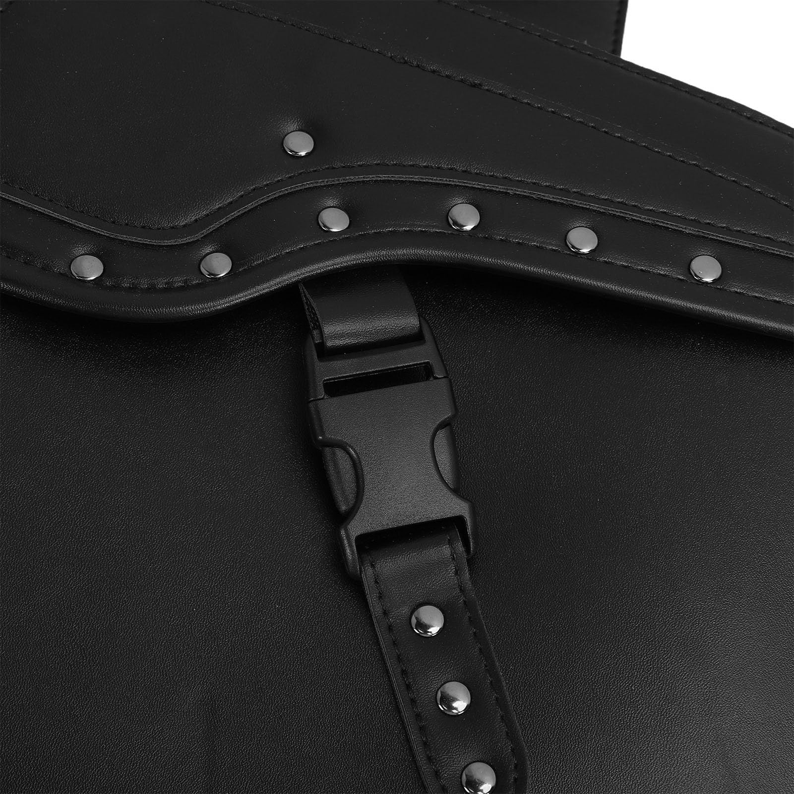 Cryfokt 30L Motorcycle Saddlebags Waterproof PU Leather | Uniwersalne dopasowanie, duża pojemność, łatwy montaż, solidna konstrukcja