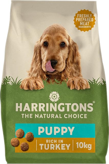 Harringtons Complete Dry Puppy Food Turkey & Rice 10kg - Made with All Natural Ingredients
