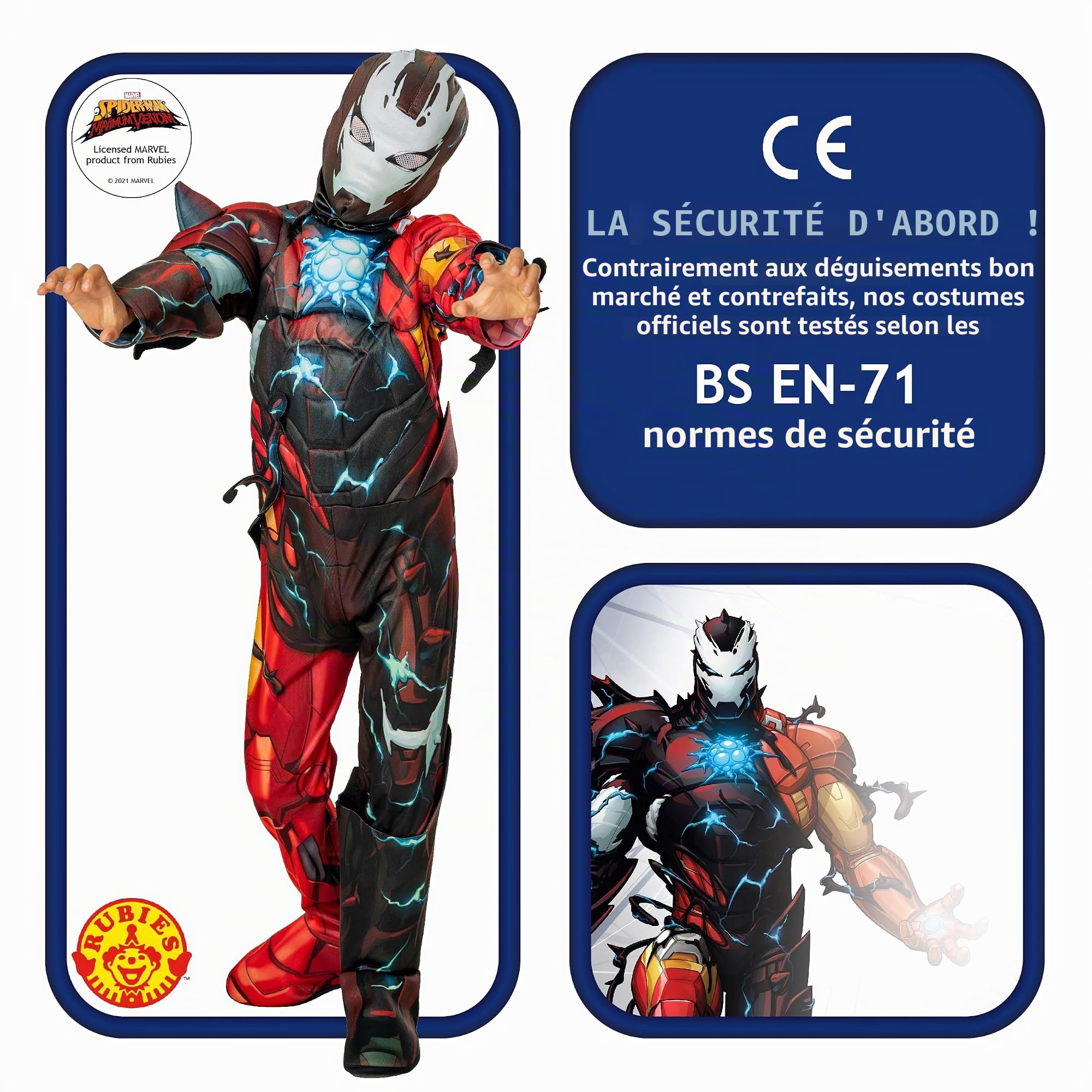 Rubie's Boy's Venomized Iron Man VENOMIZED IRON MAN